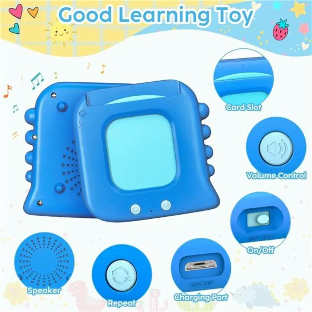 Talking Flash Cards,Kids Toddler Flash Cards with 240 Sight Words,Montessori